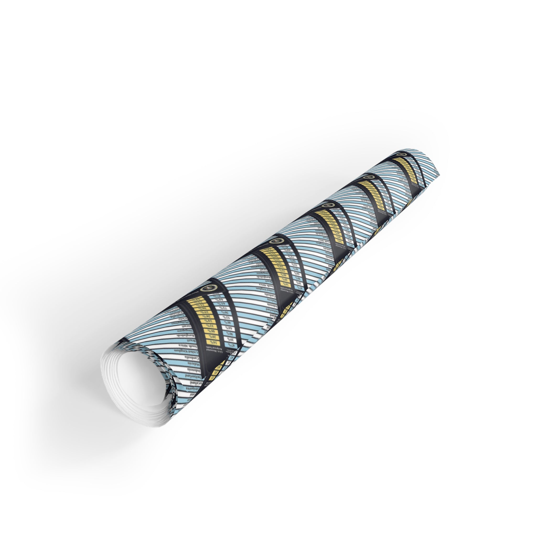 PREMIUM 'You've been liberated' Geometric Design Tariff Wrapping Paper Roll