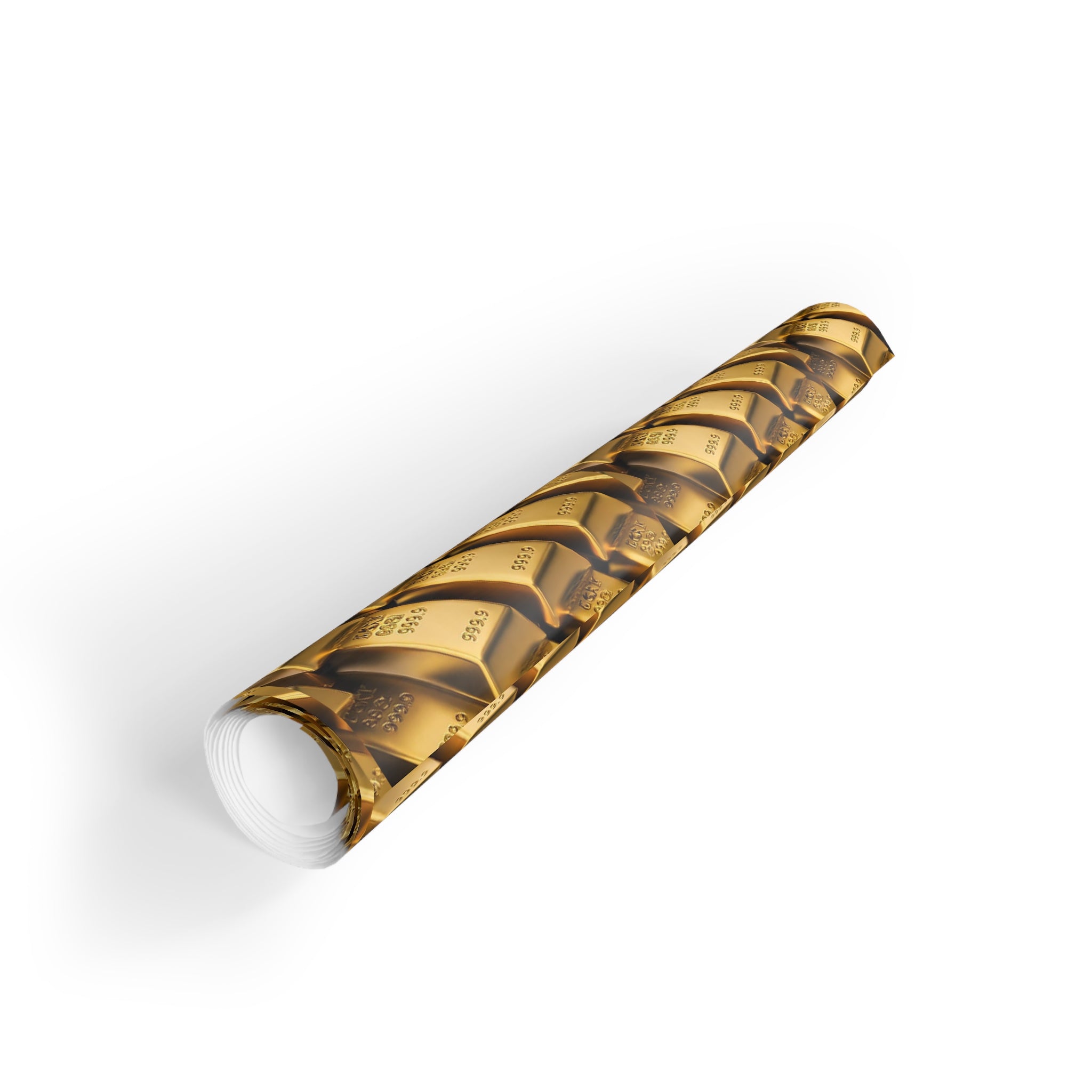 PREMIUM Debasement Trade Gold Bar Gift Wrap Roll