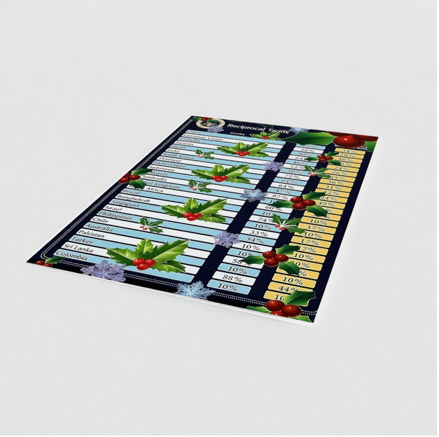 Liberation Day Xmas Greeting Cards