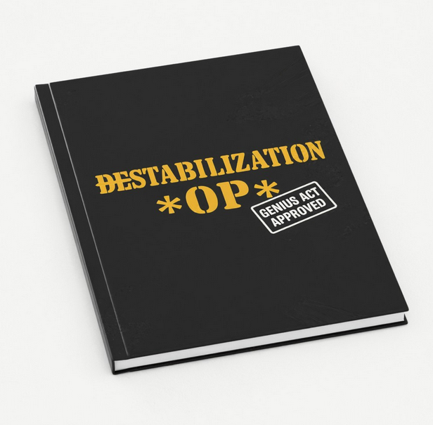 (De)stabilization Op Hardback Notebook A5